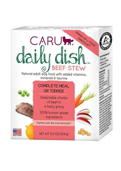 12/12oz Caru Daily Dish Beef Stew - Health/First Aid